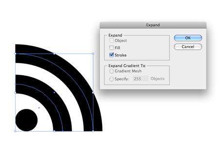 Create a Vector RSS Icon image 9