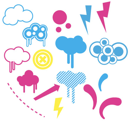 Create a Bright Retro Grunge Vector Illustration image 12