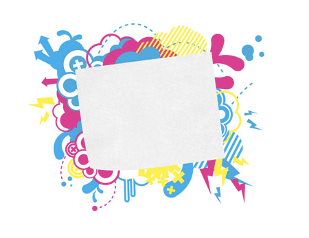Create a Bright Retro Grunge Vector Illustration image 20