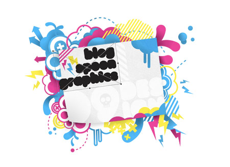 Create a Bright Retro Grunge Vector Illustration image 30