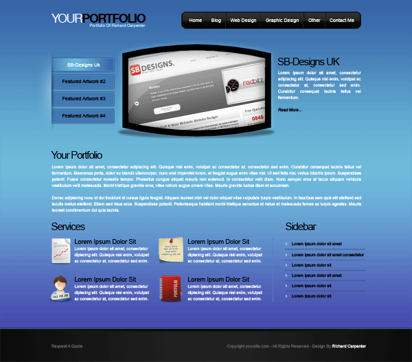 Portfolio Layout #11