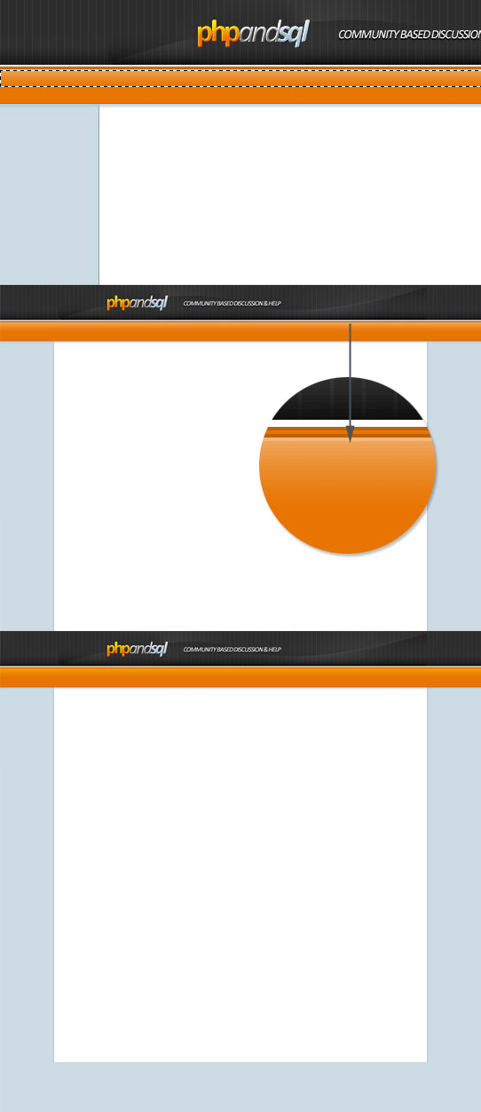 Create a Forum Layout using Photoshop image 16