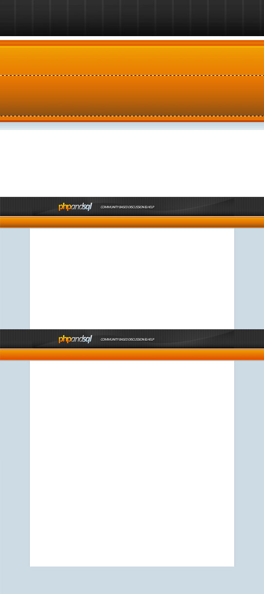 Create a Forum Layout using Photoshop image 17