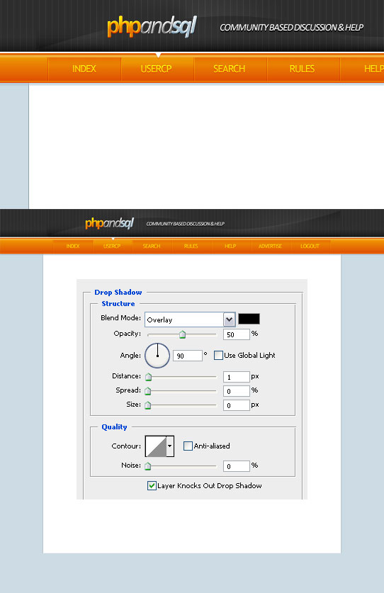 Create a Forum Layout using Photoshop image 24