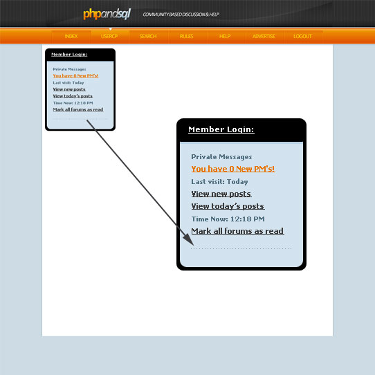 Create a Forum Layout using Photoshop image 31