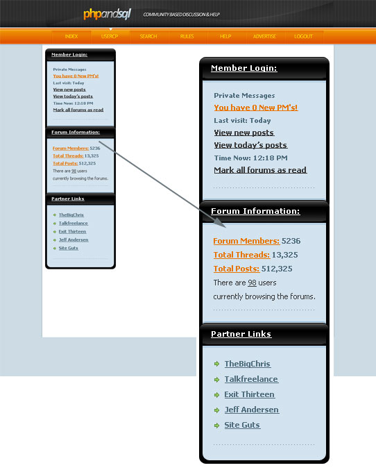Create a Forum Layout using Photoshop image 34