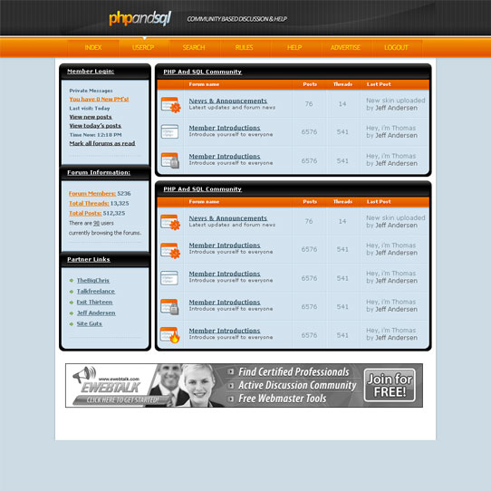 Create a Forum Layout using Photoshop image 36
