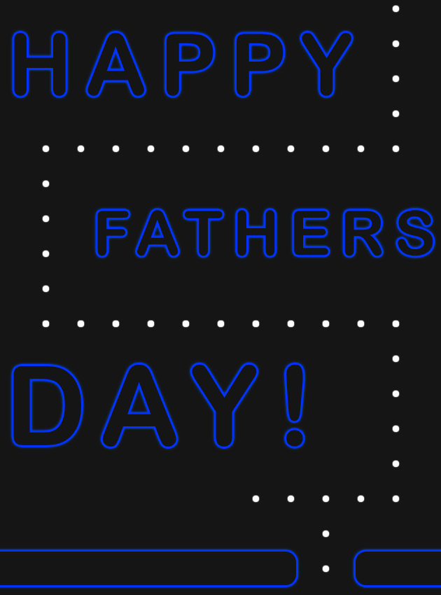 Pacman Greetings Card (Happy Father's Day!) image 9