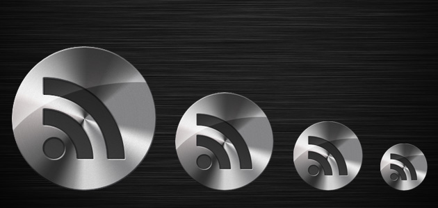 Create a Metallic RSS Feed Button in Photoshop