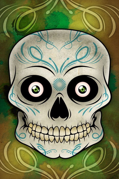 A Pseudo-Sugar Skull: From Start to Finish