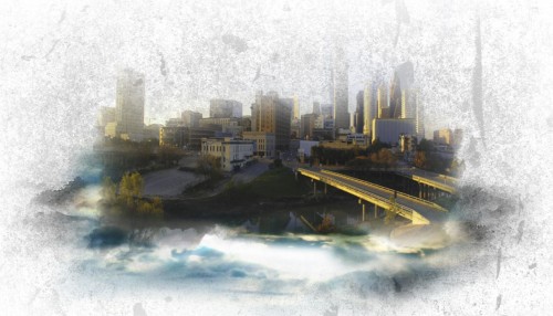 Design an Awesome Watercolour Style 'City on Cloud' Artwork in Photoshop image 13
