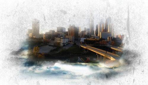 Design an Awesome Watercolour Style 'City on Cloud' Artwork in Photoshop image 11