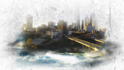 Design an Awesome Watercolour Style 'City on Cloud' Artwork in Photoshop image 16