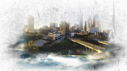 Design an Awesome Watercolour Style 'City on Cloud' Artwork in Photoshop image 14