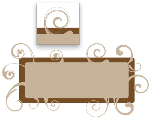 Swirly Border Design in Illustrator CS4 image 10