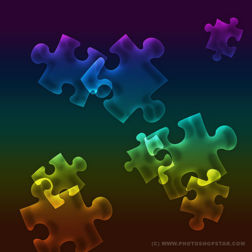 Semicolor Transparent Chameleon Effect Tutorial: Final Result