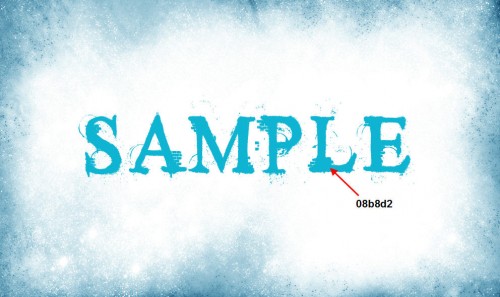 Design a Chilling and Icy Text Effect in Photoshop image 5