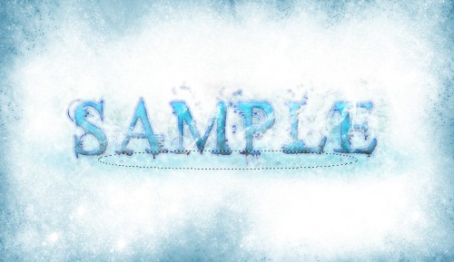 Design a Chilling and Icy Text Effect in Photoshop image 26