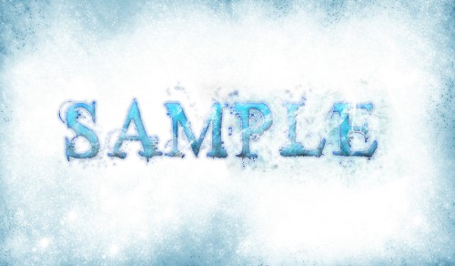Design a Chilling and Icy Text Effect in Photoshop image 23