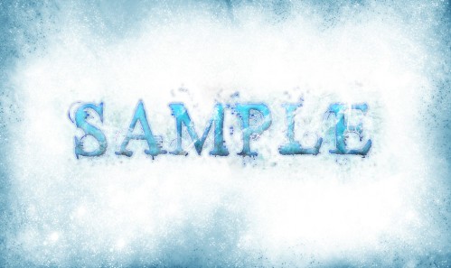 Design a Chilling and Icy Text Effect in Photoshop image 24
