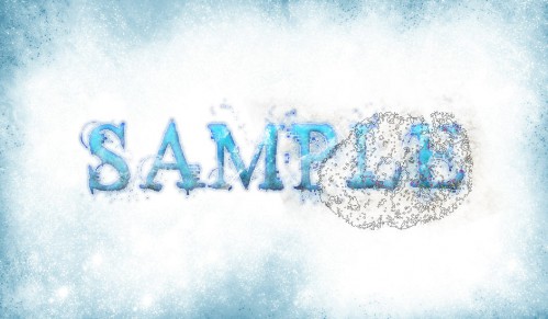 Design a Chilling and Icy Text Effect in Photoshop image 20