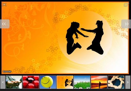 free flash gallery component