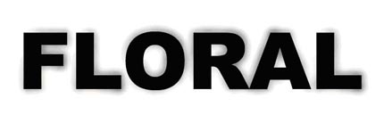 Floral Text Wallpaper image 5