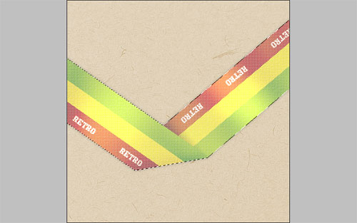Design a Retro Style Ribbon image 20