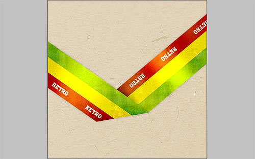 Design a Retro Style Ribbon image 21