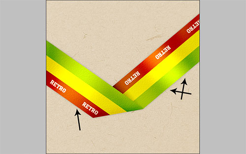 Design a Retro Style Ribbon image 22
