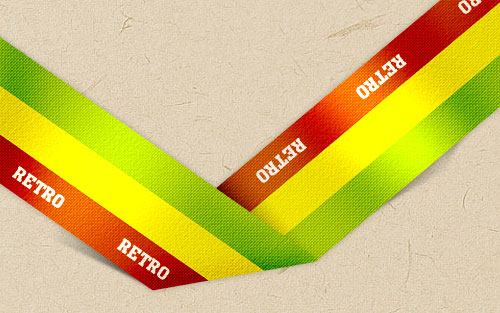 Design a Retro Style Ribbon image 25