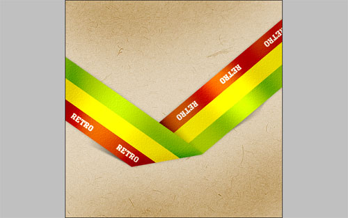 Design a Retro Style Ribbon image 26