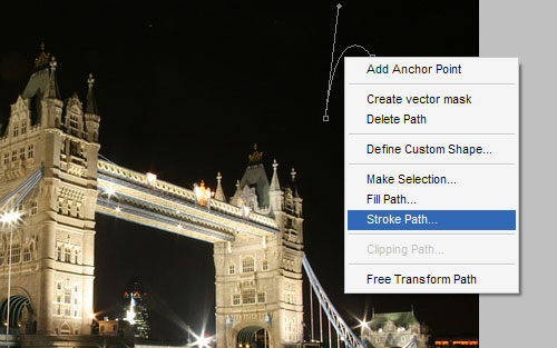Add Cool Fireworks to the Photo image 4