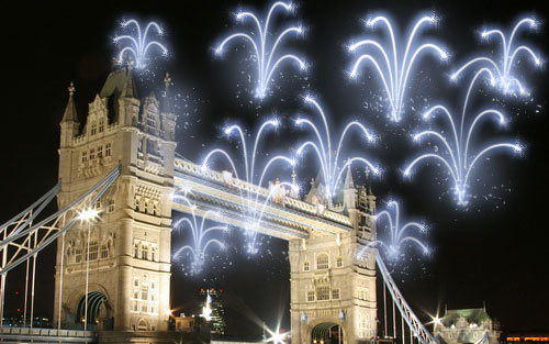 Add Cool Fireworks to the Photo image 18