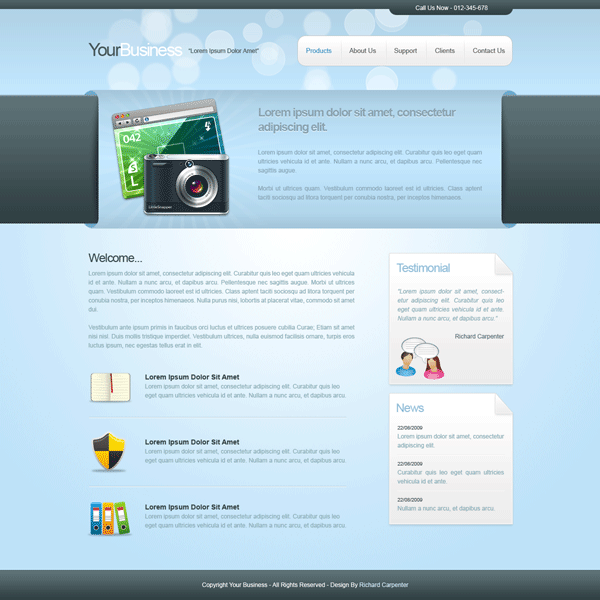 Business Layout #6 Tutorial: Final Result