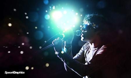 Design a Vibrant Blackberry Inspired Ad in Photoshop image 4