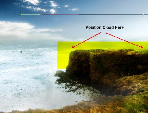 Design a Surreal Ancient Ruin and Coastal Island Scenery in Photoshop image 14