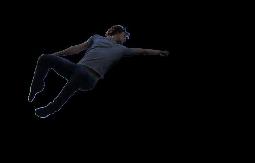 Create an Abstract Style, Vibrant Jumping Man Scene in Photoshop image 1