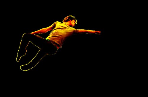 Create an Abstract Style, Vibrant Jumping Man Scene in Photoshop image 7