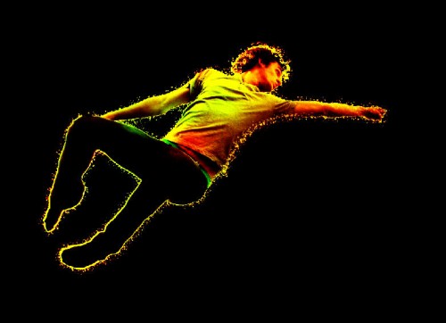 Create an Abstract Style, Vibrant Jumping Man Scene in Photoshop image 13