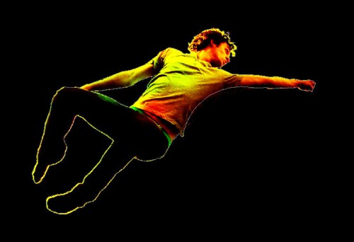 Create an Abstract Style, Vibrant Jumping Man Scene in Photoshop image 11