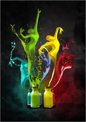 Making of the Imaginary Paint Dancers  image 13