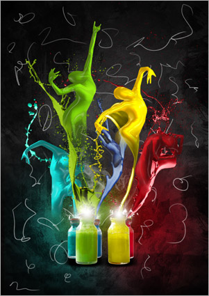 Making of the Imaginary Paint Dancers  image 18