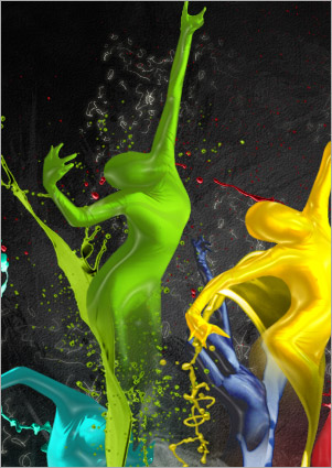 Making of the Imaginary Paint Dancers  image 20