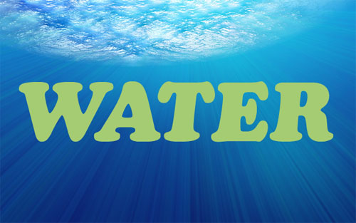 Interesting Water Text Effect image 1