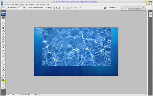 Interesting Water Text Effect image 2