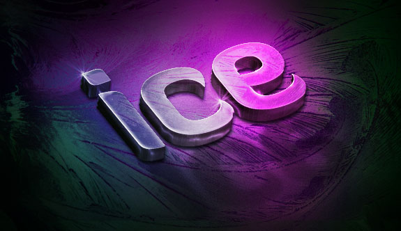 Design a Slick 3D Ice Text Effect image 34