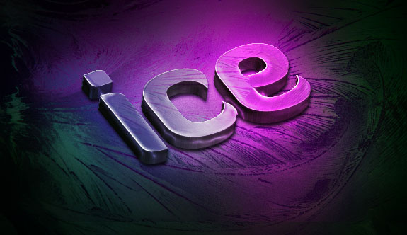 Design a Slick 3D Ice Text Effect image 27