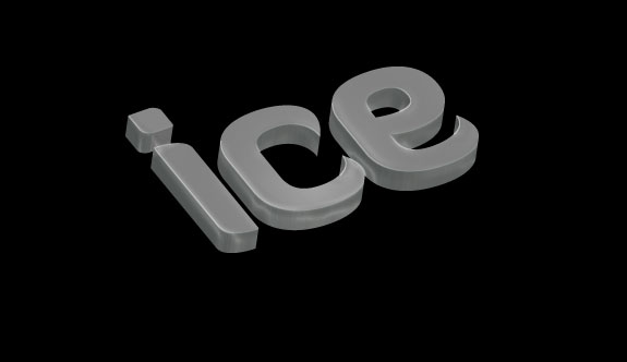 Design a Slick 3D Ice Text Effect image 8