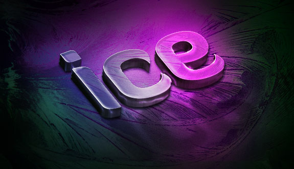Design a Slick 3D Ice Text Effect image 30